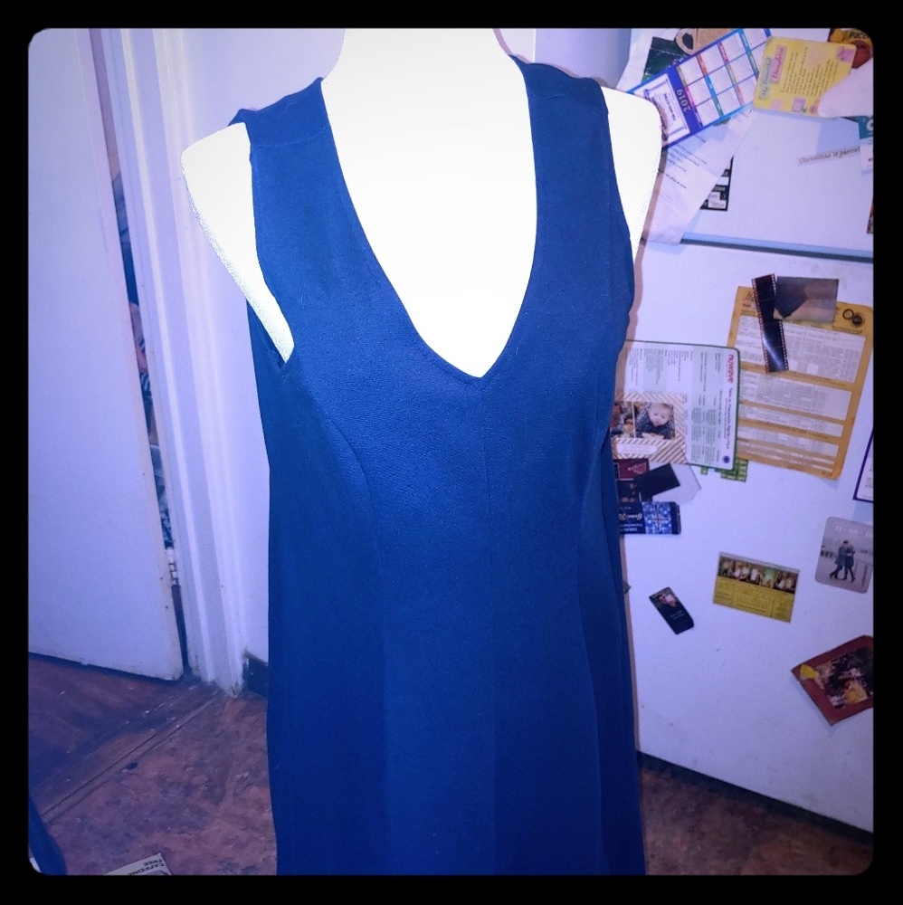 Black dress 1x never worn meera lane
